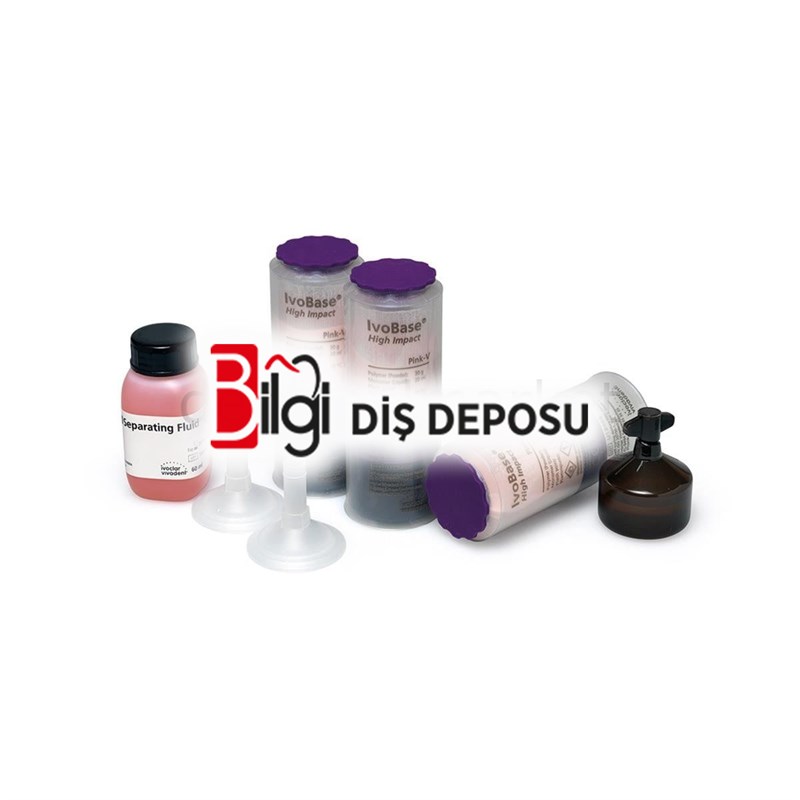 IvoBase HI Kit 20 - Protez Kaide Malzemesi - Pink
