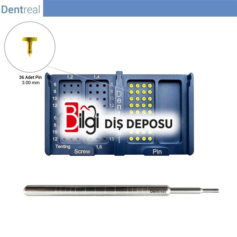 New Memfix Membran Sabitleme Pin Set 3 mm - 36 Pin