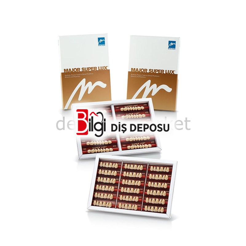 Major Super Lux Diş 28'lik Takım - 3 Renkli