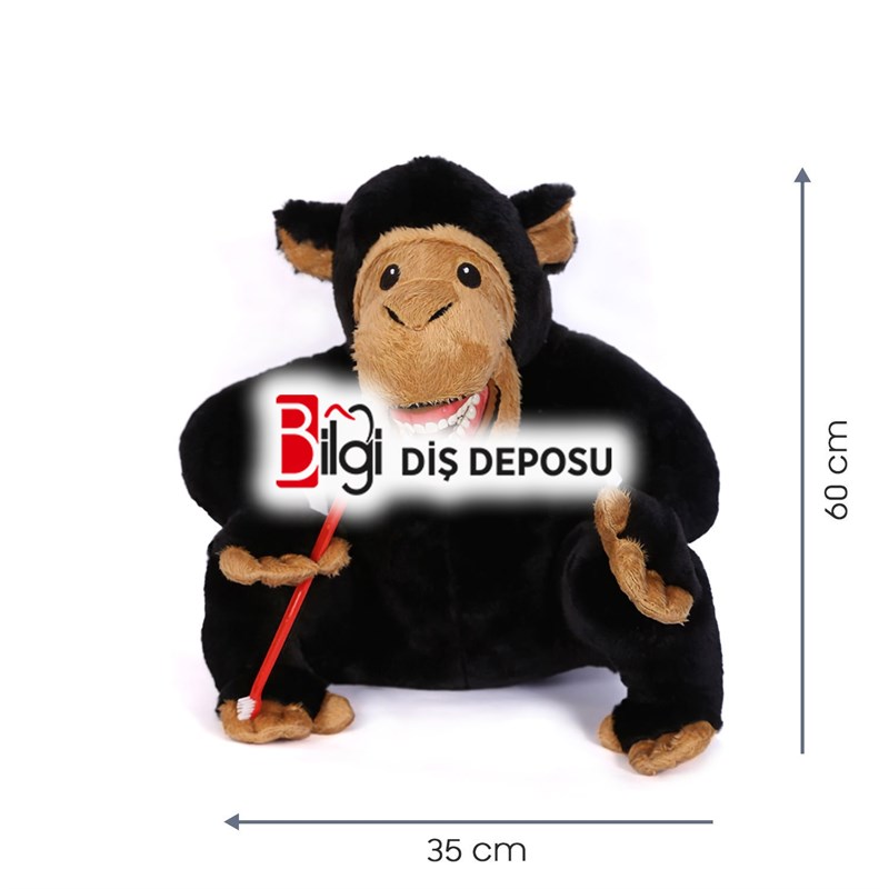 Black Monkey - Siyah Maymun Diş Fırçalama Eğitim Modeli