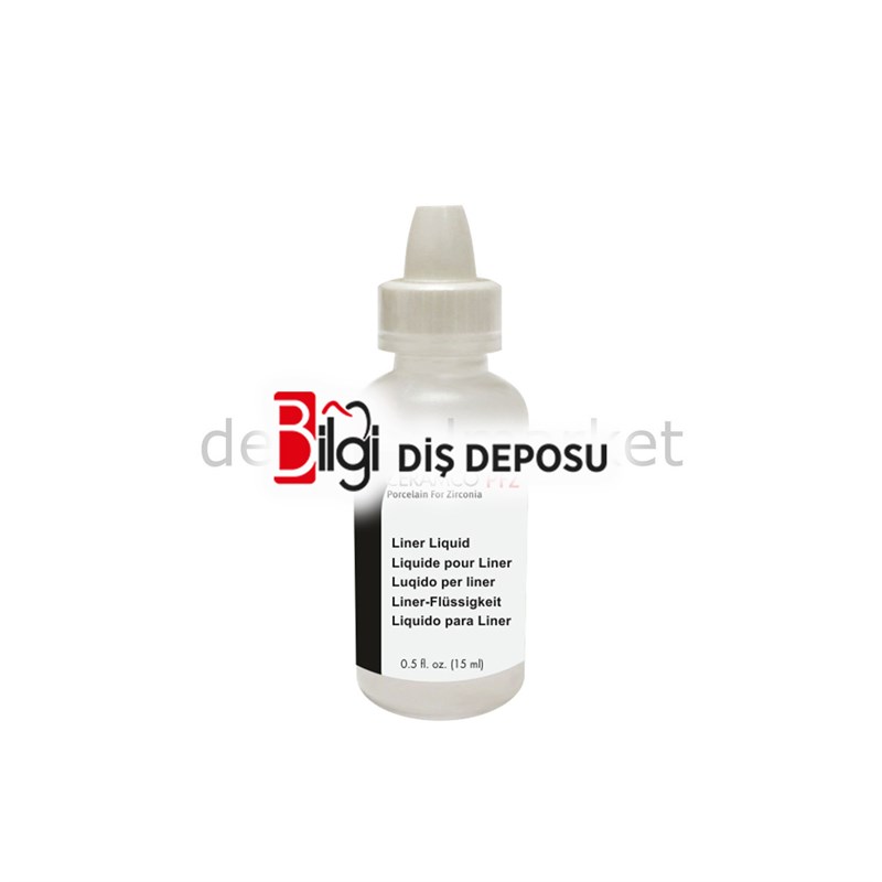 Ceramco PFZ Zirkonyum Tozu Liner Likit - 15ml