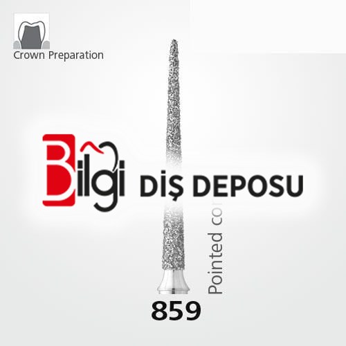 859 Sentetik Elmas Frez - 5 Adet - İğne Uç