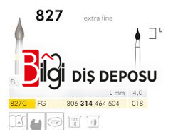 827 Sentetik Elmas Frez 5 Adet