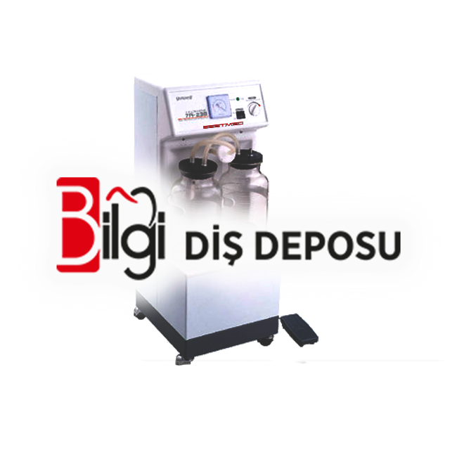 Mobil Cerrahi Aspiratör İki Hazneli