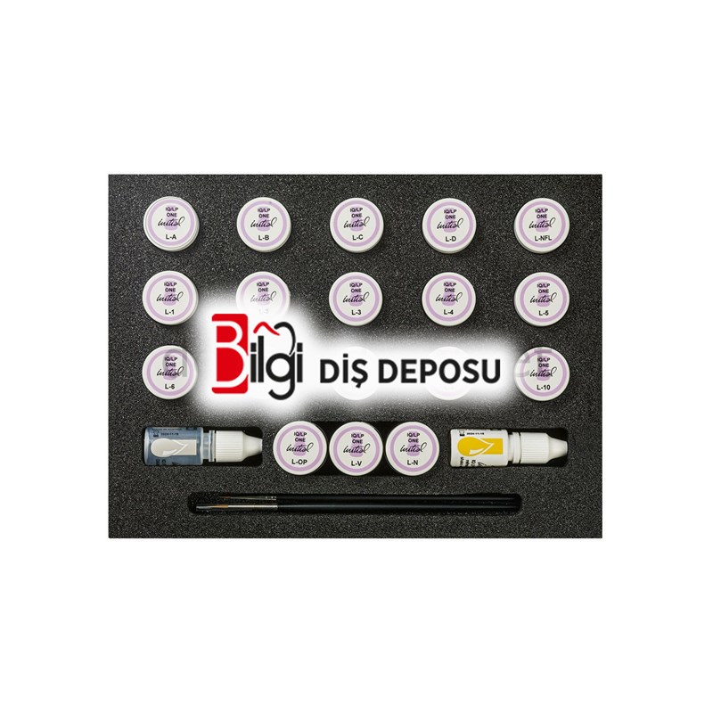 Initial IQ Lustre Pastes ONE V-Shades Set - Boyanabilir Seramik