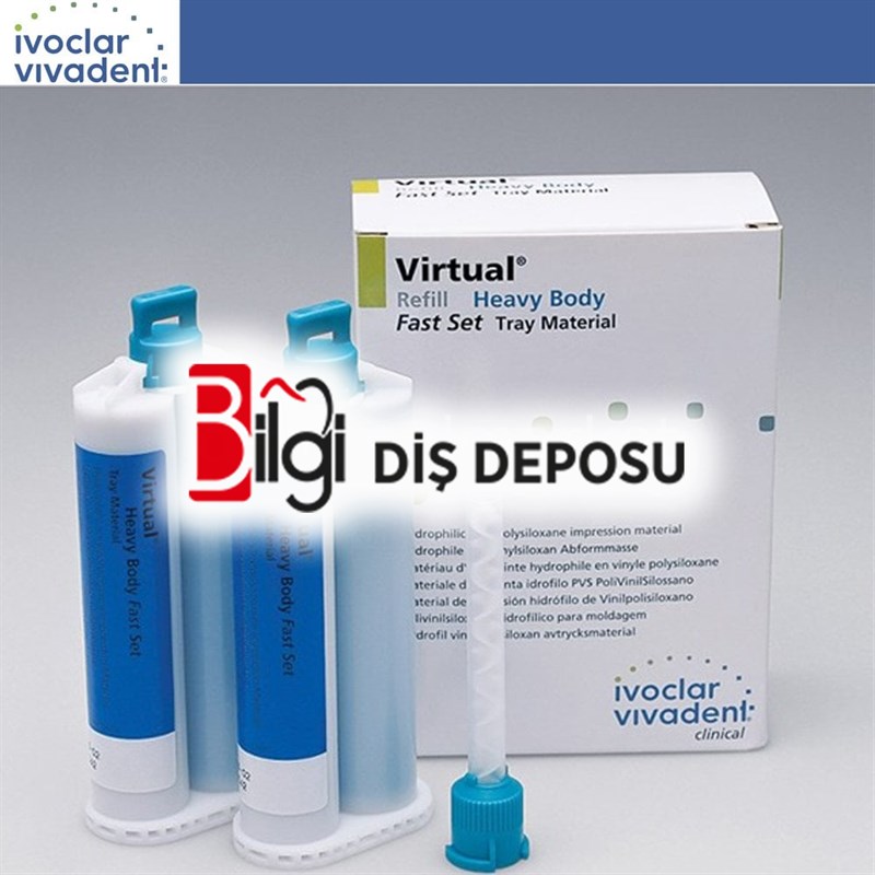 Virtual Refil 2*50 ml  II.Ölçü - Heavy Body