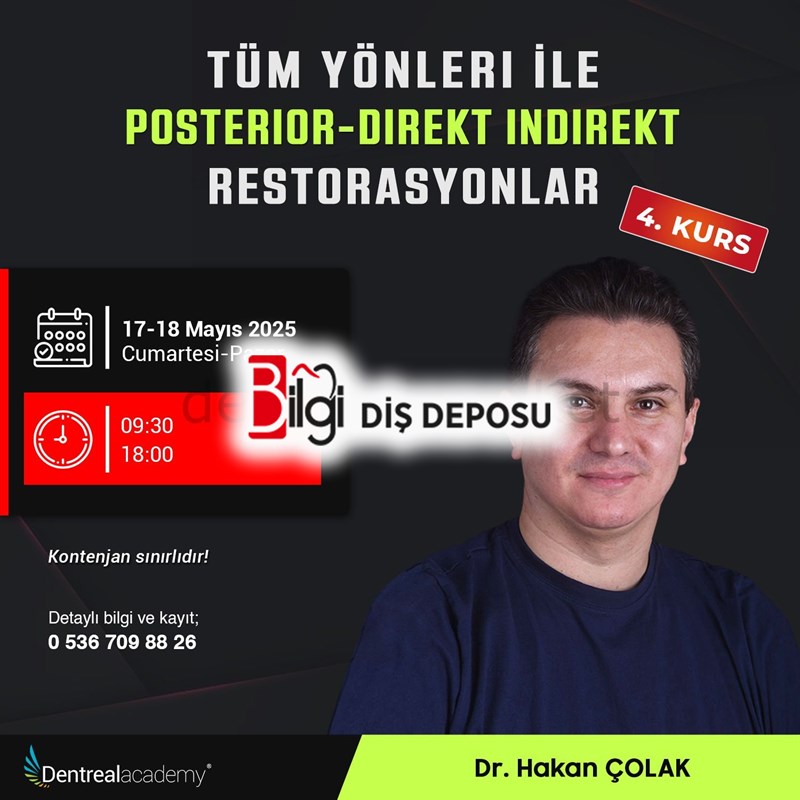 Tüm Yönleriyle Posterior-Direkt İndirekt Restorasyonlar - Dr. Hakan Çolak