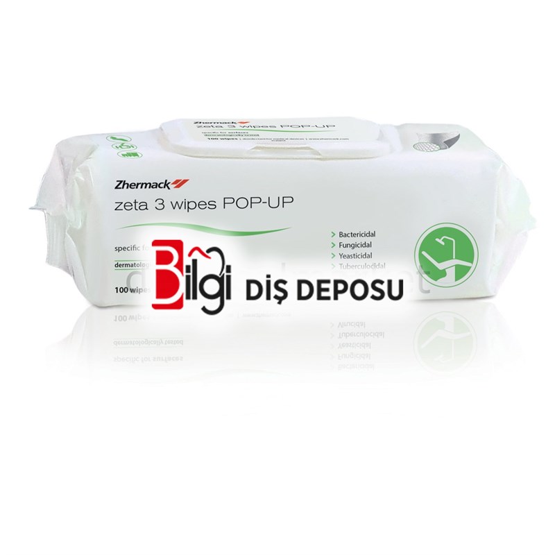 Zeta 3 Wipes - Dezenfektanlı Temizleme Mendili