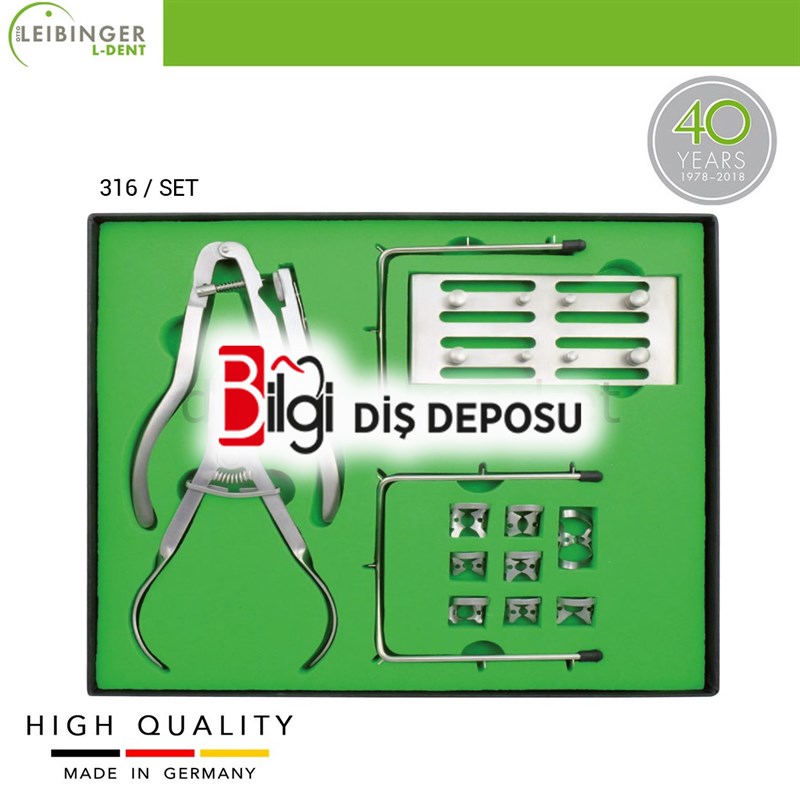 Rubberdam Basic Klemp Set