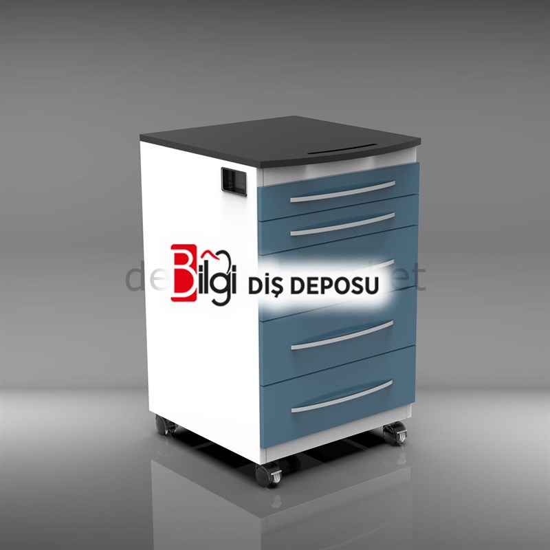 Mobil Klinik Dolap - Cam Tezgah MB03
