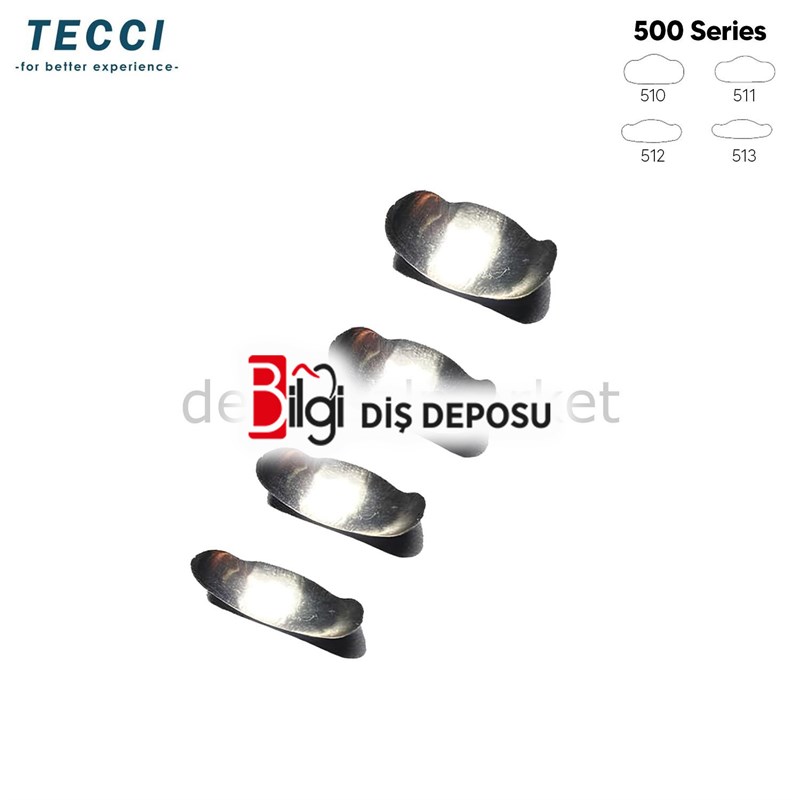 Tecci Bölgesel Matrix Bandı Paslanmaz Çelik - 500 Seri