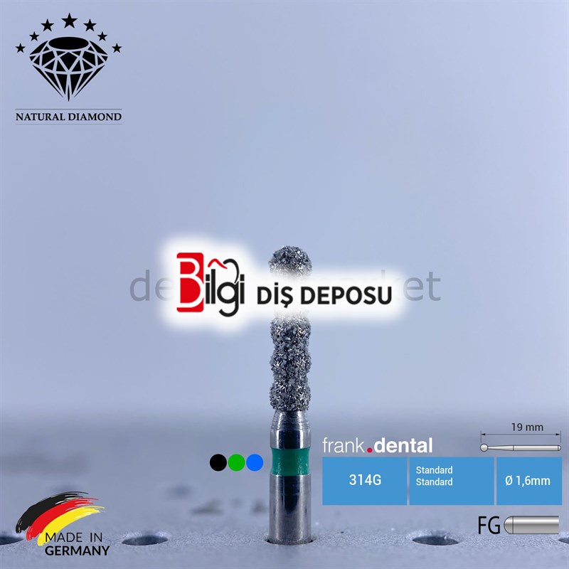 Doğal Elmas Frez - Sipiral - Aeratör 6051 - 5 Adet