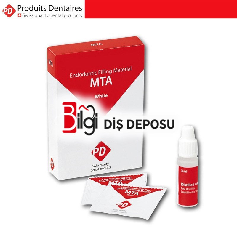 Mta White Üniversal Toz+Likit 4 Hastalık Kit - Mineral Trioksit Agrega Tamir Simanı