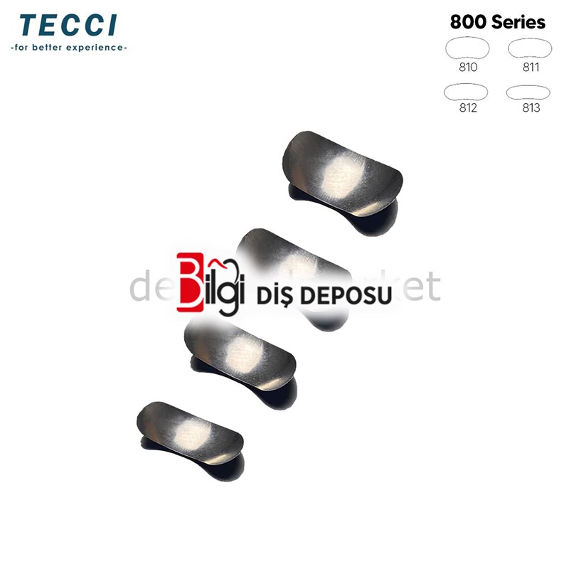 Tecci Bölgesel Matrix Bandı Paslanmaz Çelik - 800 Seri