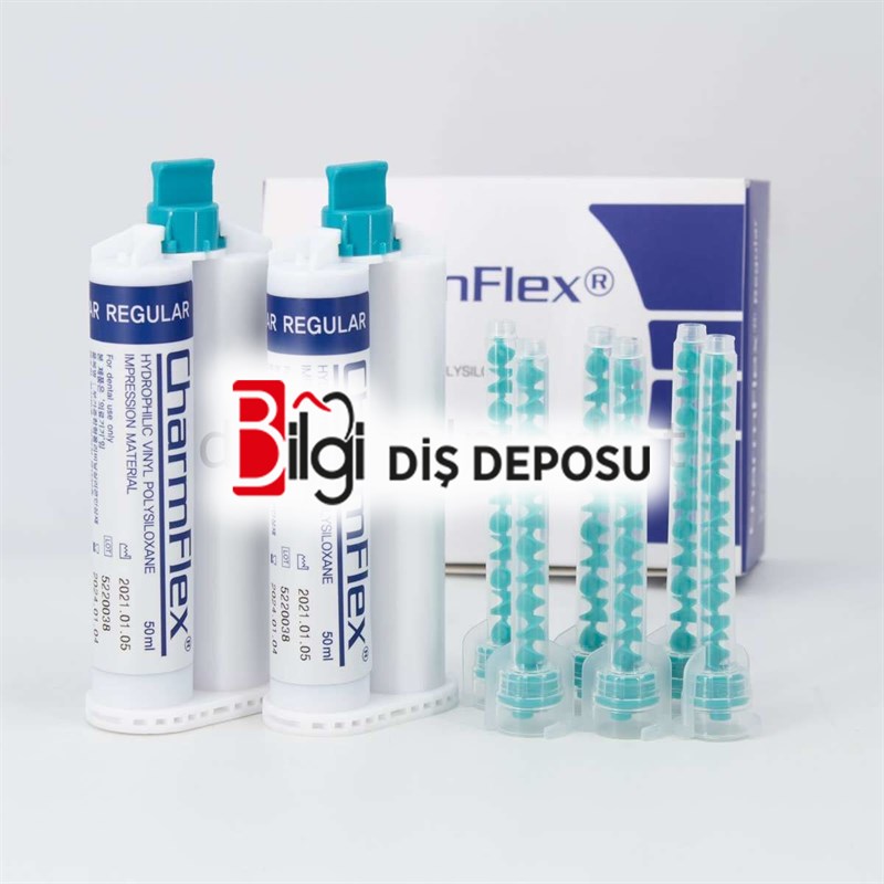 CharmFlex Regular A-Silikon Ölçü Maddesi 2*50ml