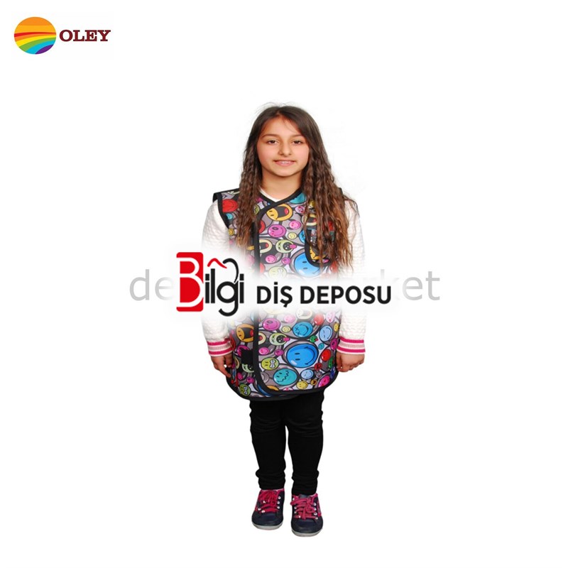 Çocuk Tam Koruma Radyasyon Koruyucu Kurşun Önlük