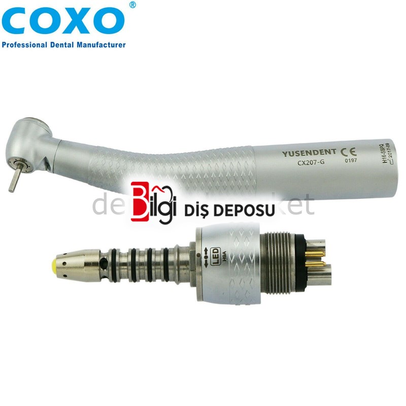 Sirona Type Pushbuton Işıklı Aeratör + Kavo Kupling