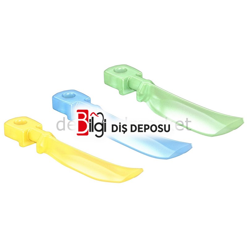HALO Wedge - Anatomik Plastik kama 100'lük paket