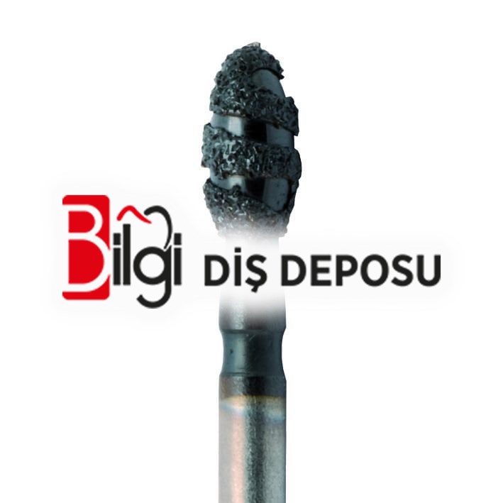 Black Cobra Line Sentetik Elmas Frez - 5 Adet