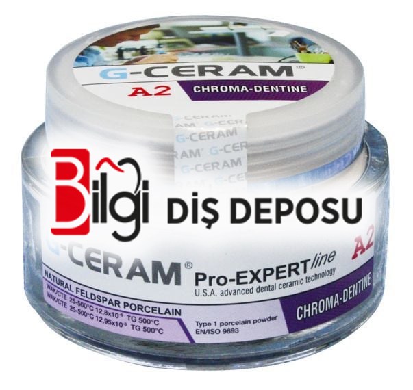 G-Ceram MF Porselen Tozu - High Glaze 200 gr